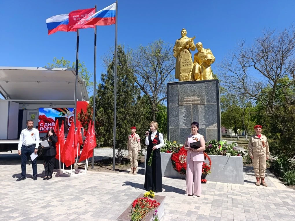9 мая в Геническом парке культуры и отдыха состоялась торжественная встреча, посвященная 81-й годовщине Великой Победы.